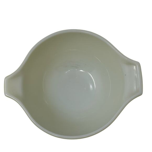 Vintage Pyrex 4 Pc Verde Green Mixing Bowl Set Mid Century Nesting - Picture 7 of 12